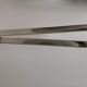 Mid-century design steel ice tongs