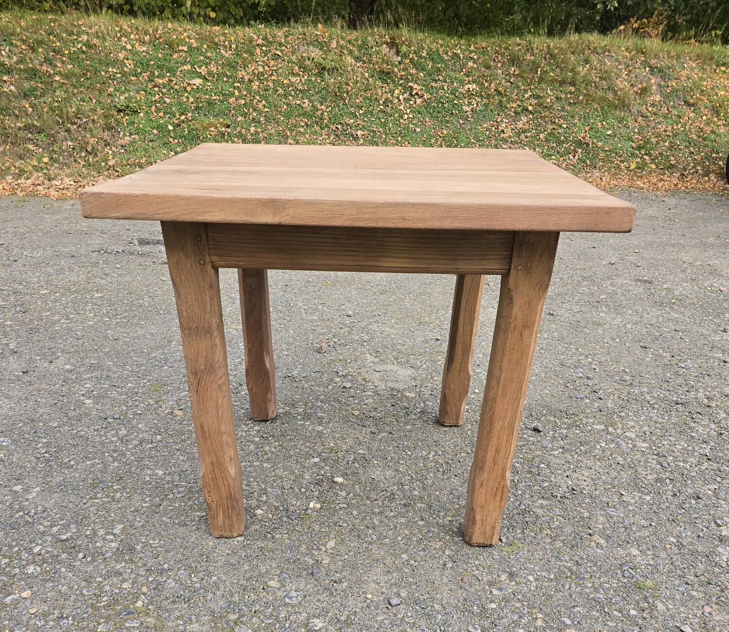 Antique square table