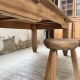 XL Butcher's Oak and Beech Farmhouse Table