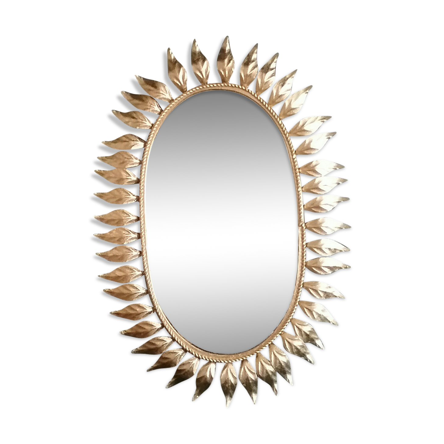 Vintage sun mirror 45x66cm