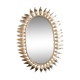 Vintage sun mirror 45x66cm