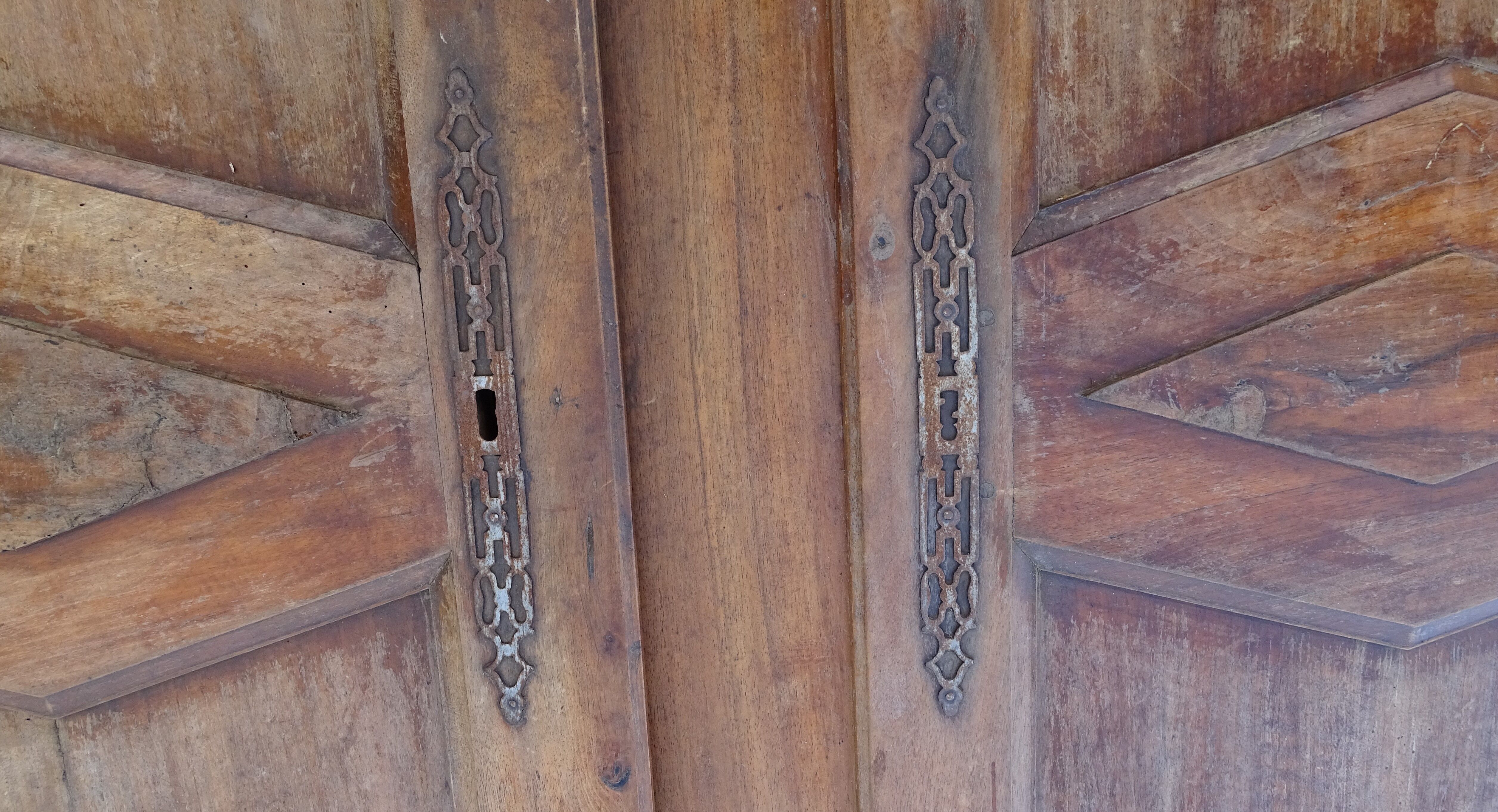 Antique wardrobe doors