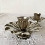 Vintage silver candlesticks