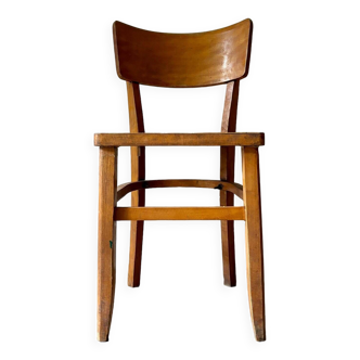 Light beech bistro chair