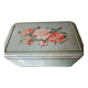 Old metal box 30x18 regibana green flower