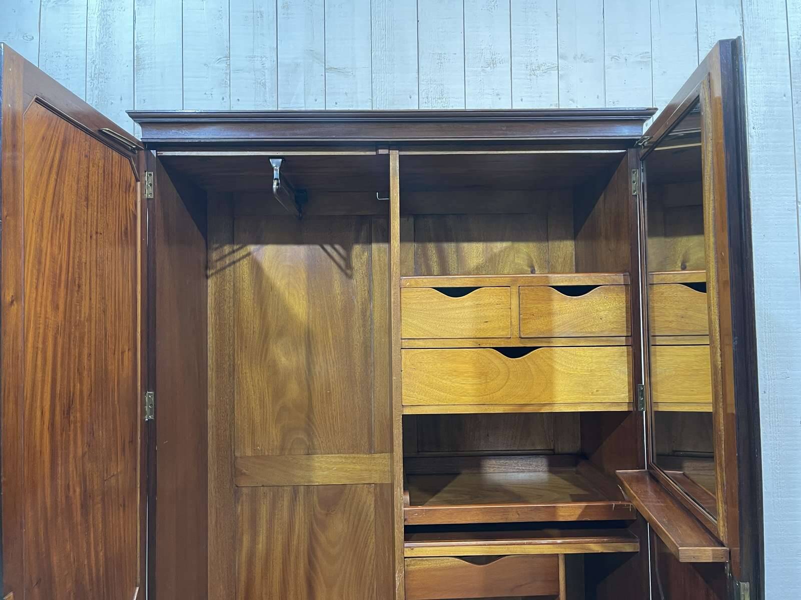 1930s Compactum mahogany cabinet