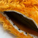 Coussin en fourrure vintage