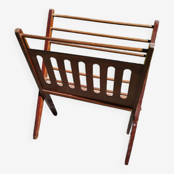 Scandinavian style folding magazine rack by Cees Brackman for Pastoe 60/70