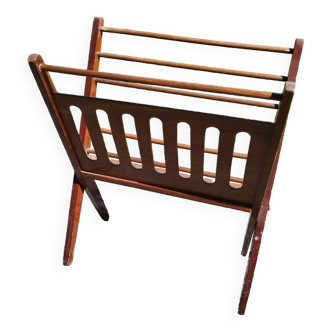 Scandinavian style folding magazine rack by Cees Brackman for Pastoe 60/70
