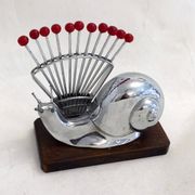 Set de piques à escargots / apéritif Art Déco 1930'