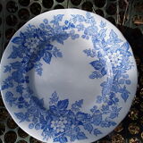 6 plates Sarreguemines Iron Land