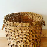 Vintage wicker pot cover