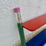 "Pencil" wall shelf designed by Pierre Sala, 1980