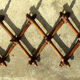 Wall coat rack, bamboo style