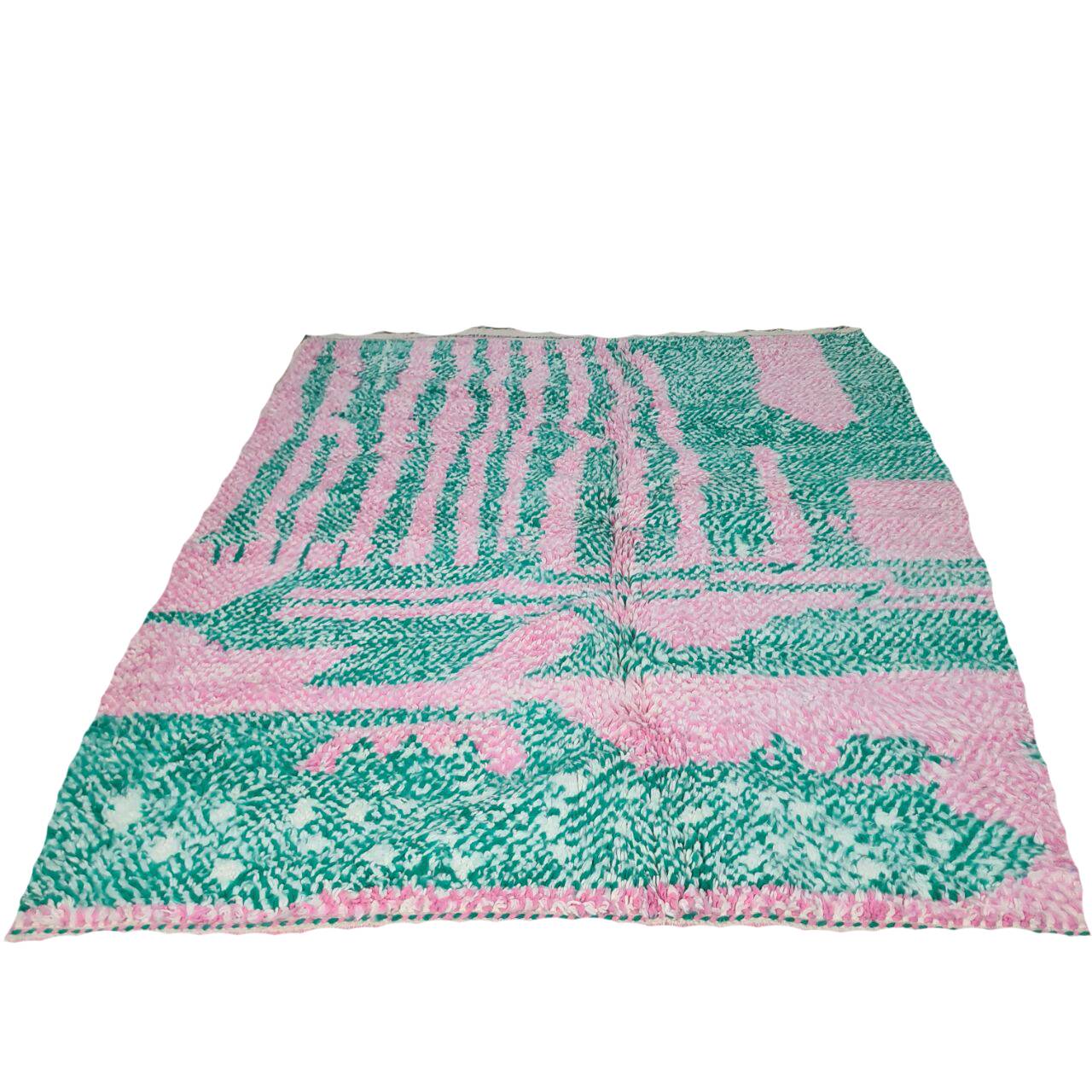 Handmade wool Berber rug 250 X 150 CM