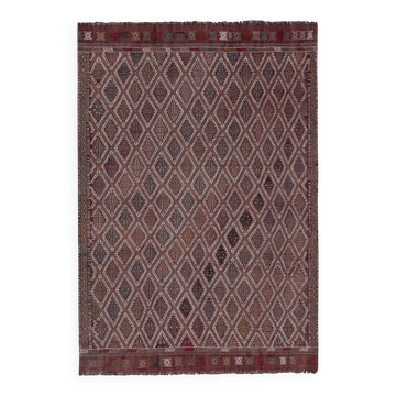 Vintage Turkish rug handmade 147x218 cm