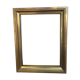 Gold metal frame