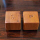 Scandinavian salt and pepper in teak