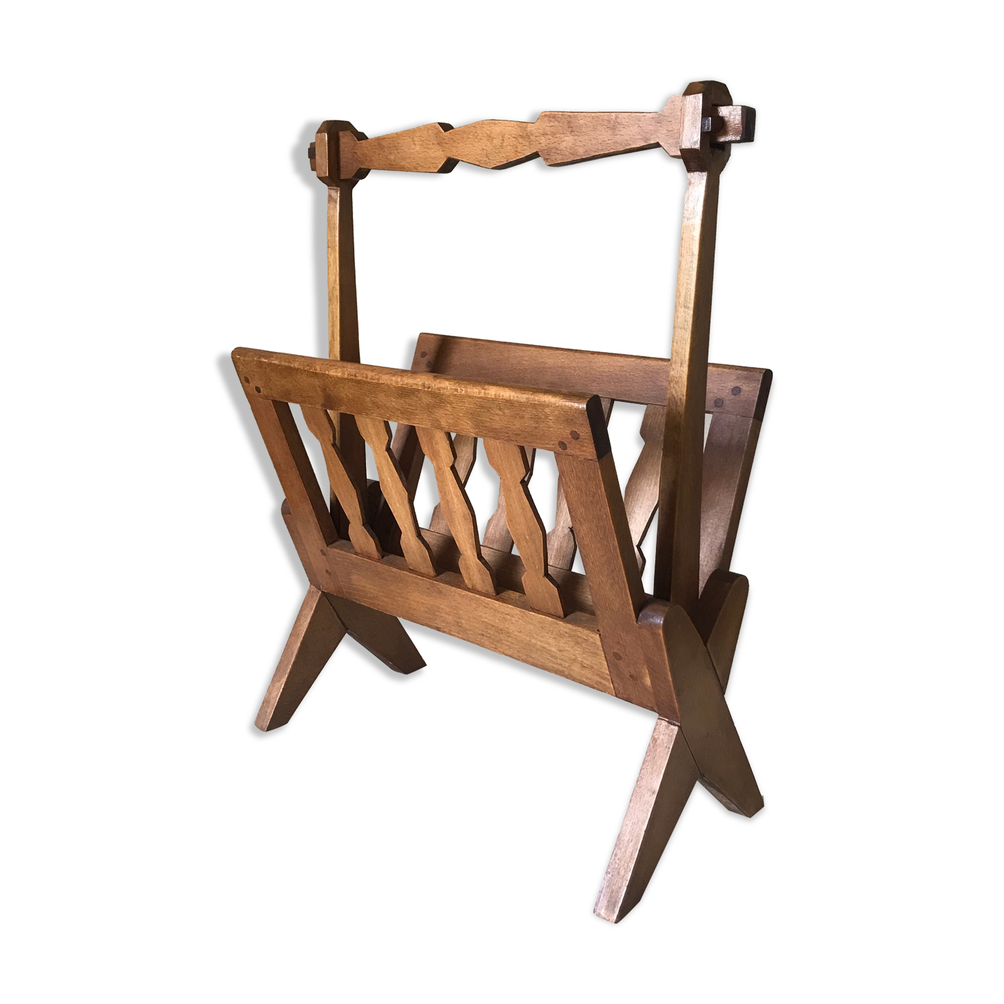 Vintage magazine holder 60 s