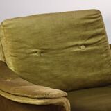 Pair of vintage velvet armchairs – 1960s