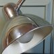 Articulated desk lamp in chrome metal, circa 1960.
