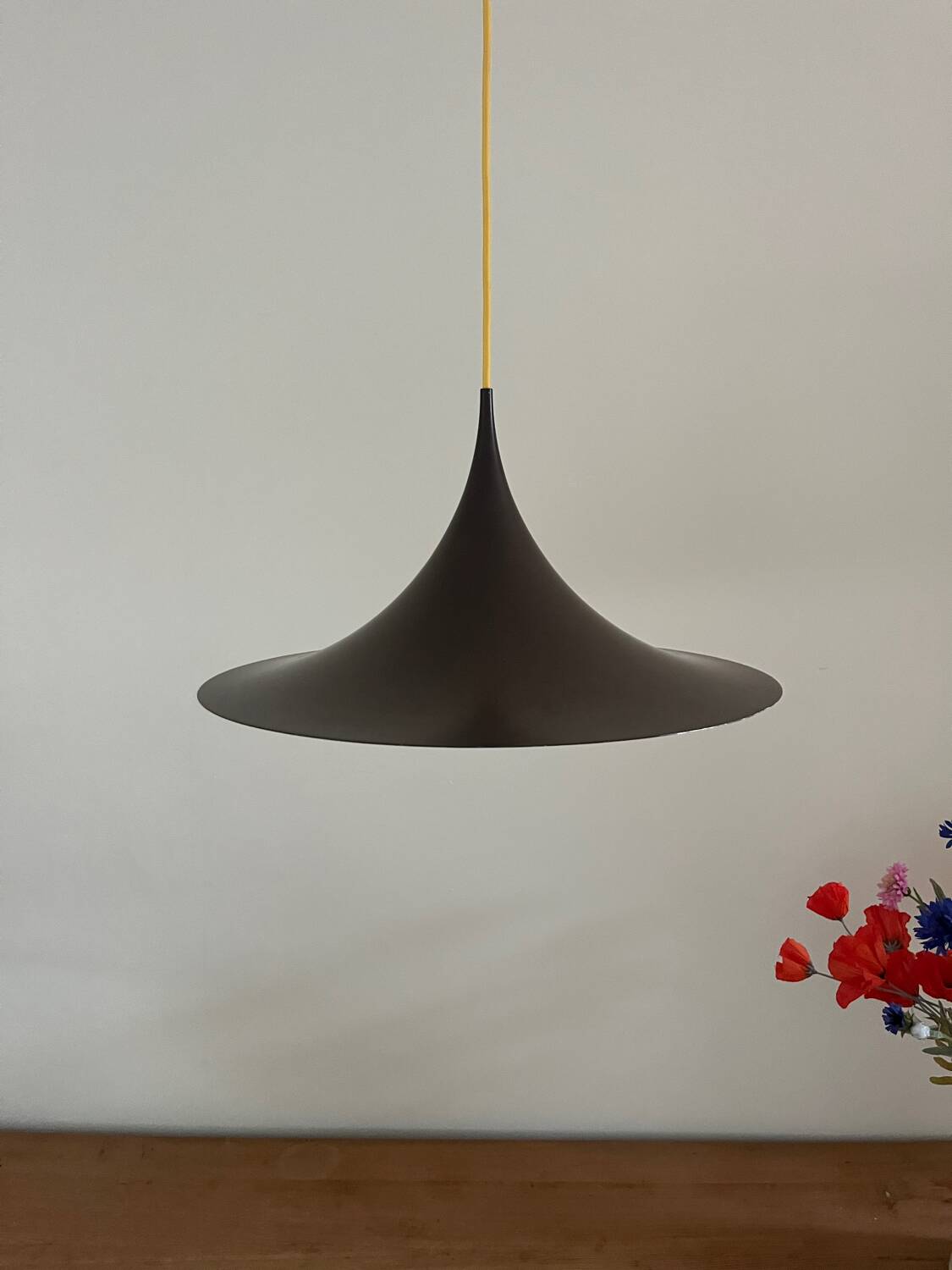 Semi pendel vintage (47cm) - Fog & Mørup - Lampe design danoise