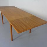 Large Danish Teak Extendable Dining Table, 1960s