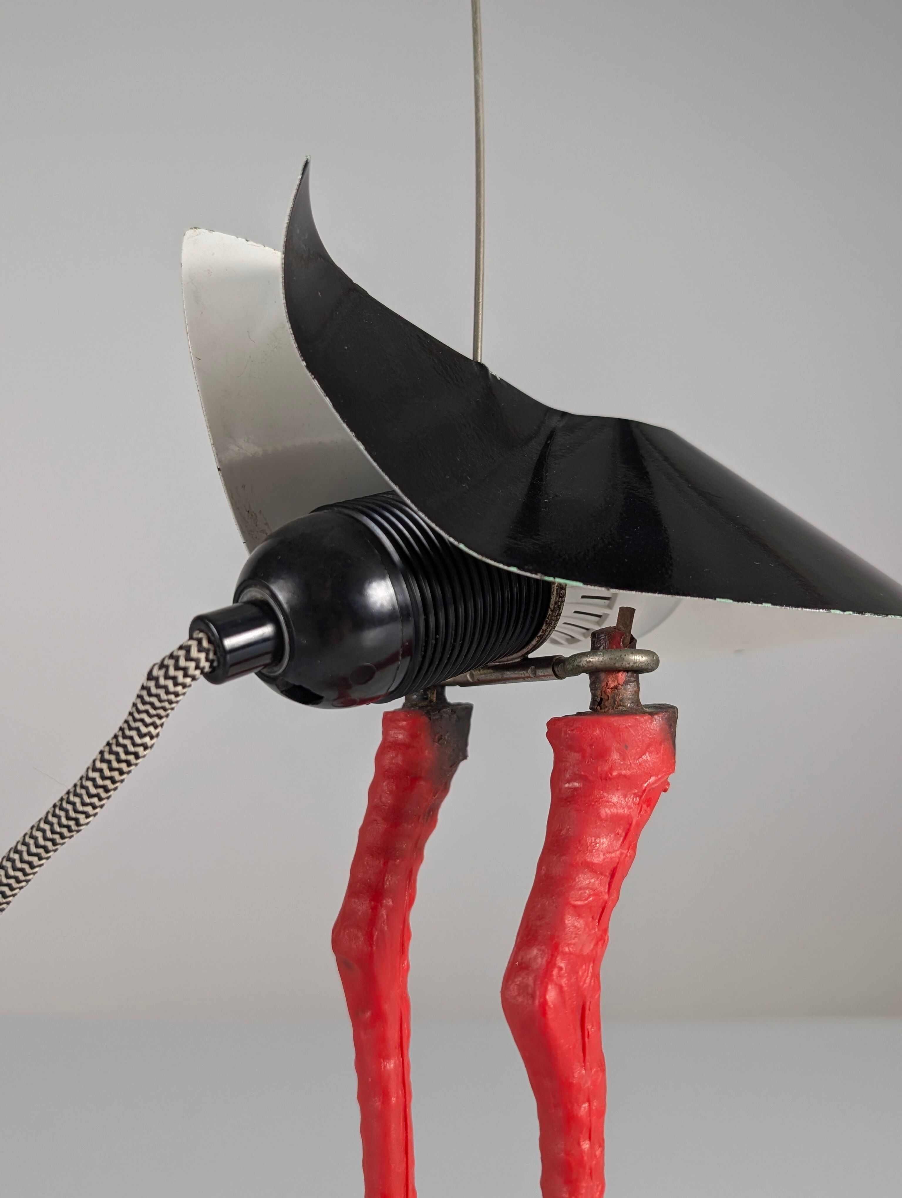 Bibibibi table lamp by Ingo Maurer signed, 1980s