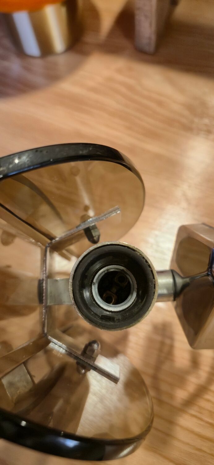 Stunning smoked glass wall sconces from the 1970s.