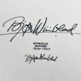 Danish Flora bowl mid-century by Bjørn Wiinblad for Nymolle, Denmark, 1960s.