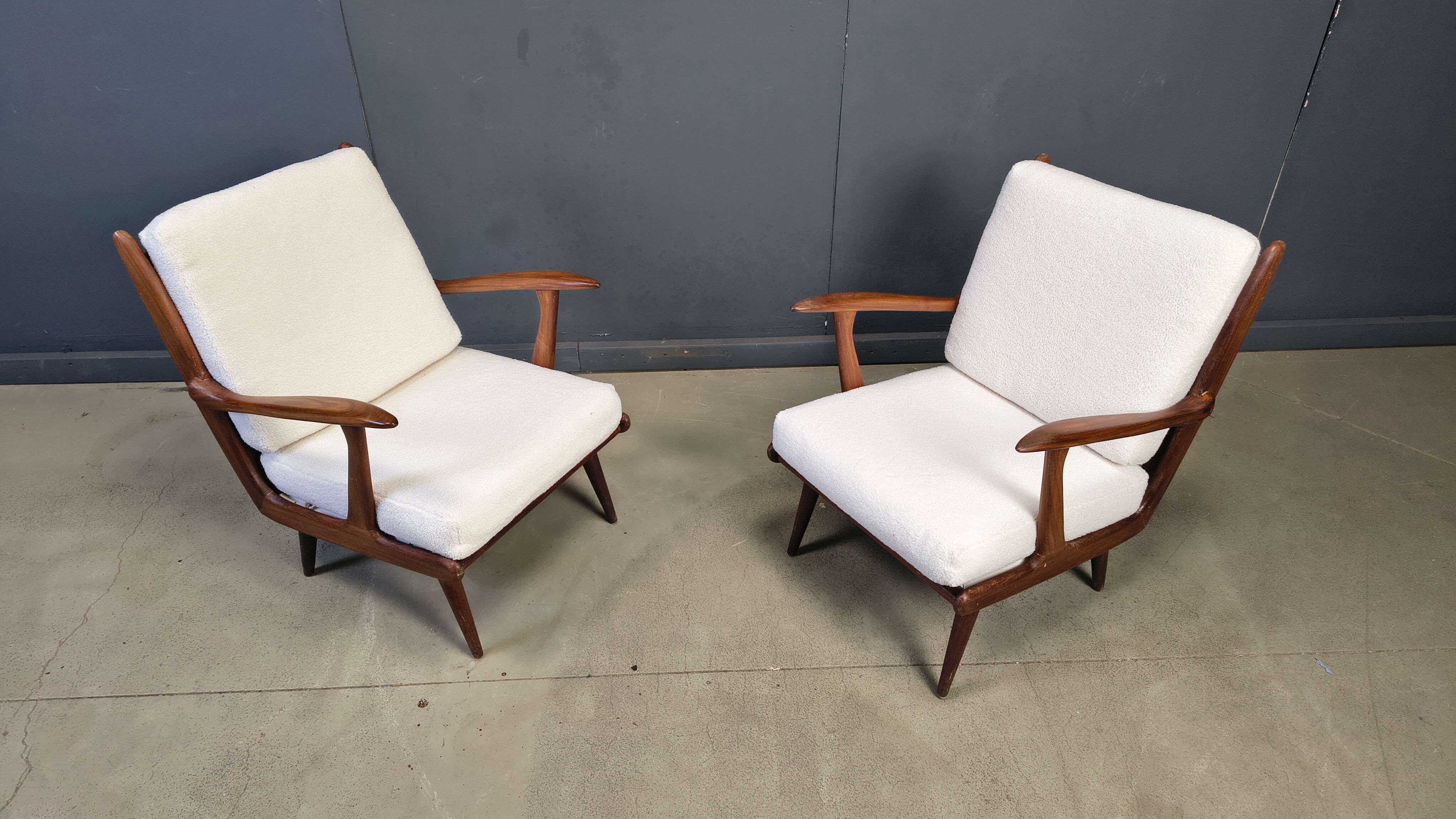Paire de fauteuils De Ster Gelderland, années 1960