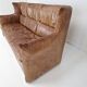 High Back Sofa By Gerard van den Berg for Montis in Cognac Leather, 1980's