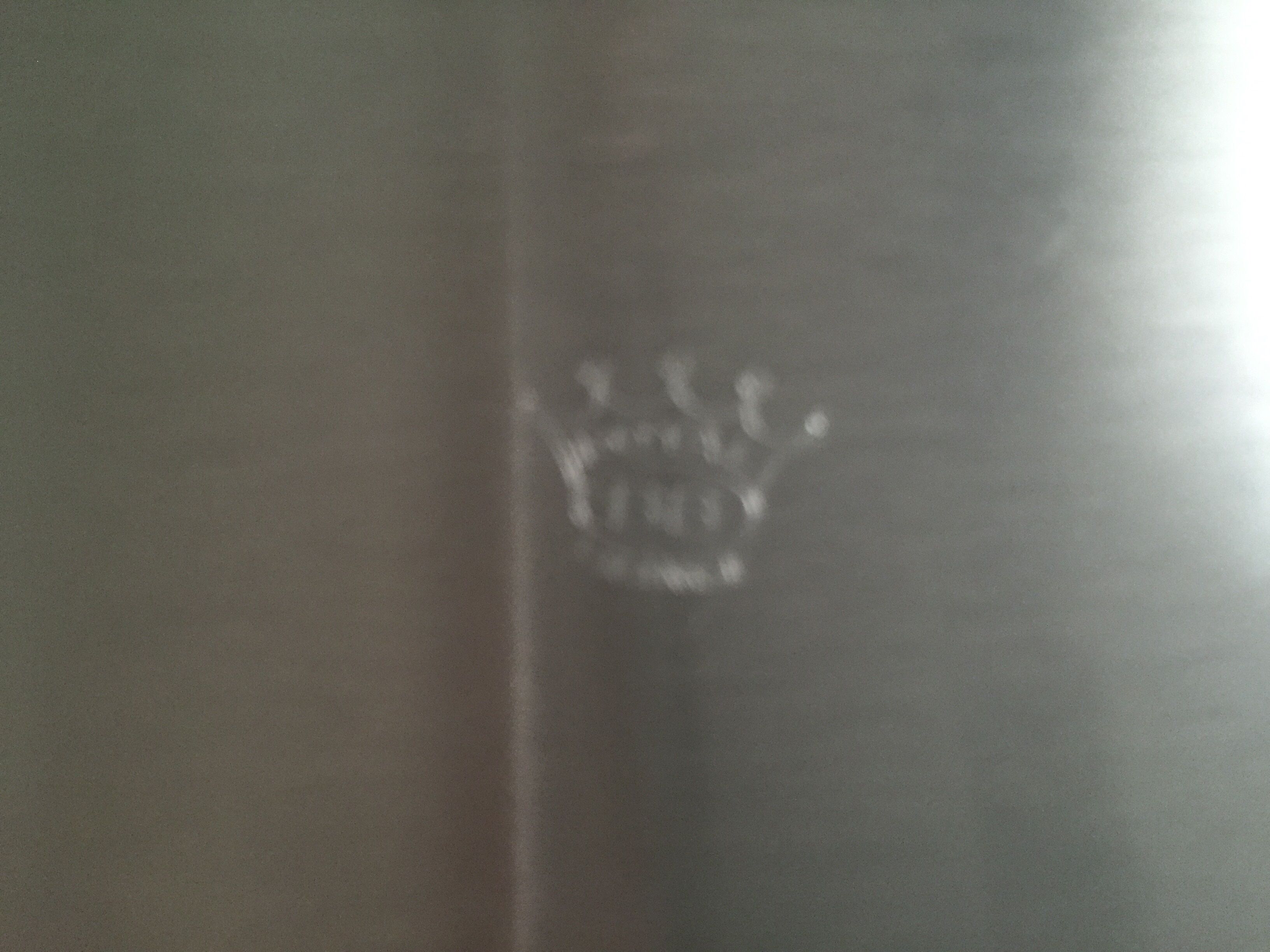 Oval dish in brushed metal