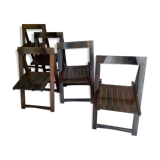 Set 5 folding chairs