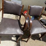 Lot two bridge armchairs