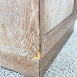 Cerused wooden sideboard