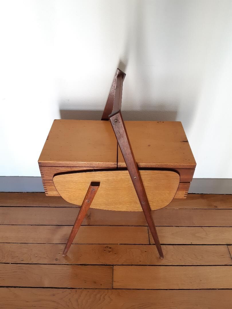 Vintage sewing basket