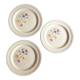 3 assiettes vintage