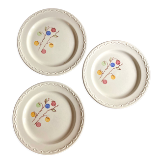 3 vintage plates