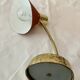 Cocotte lamp from the 1950s, painted metal and brass.