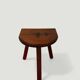 Tripod demi-stool, plant stand, side table.