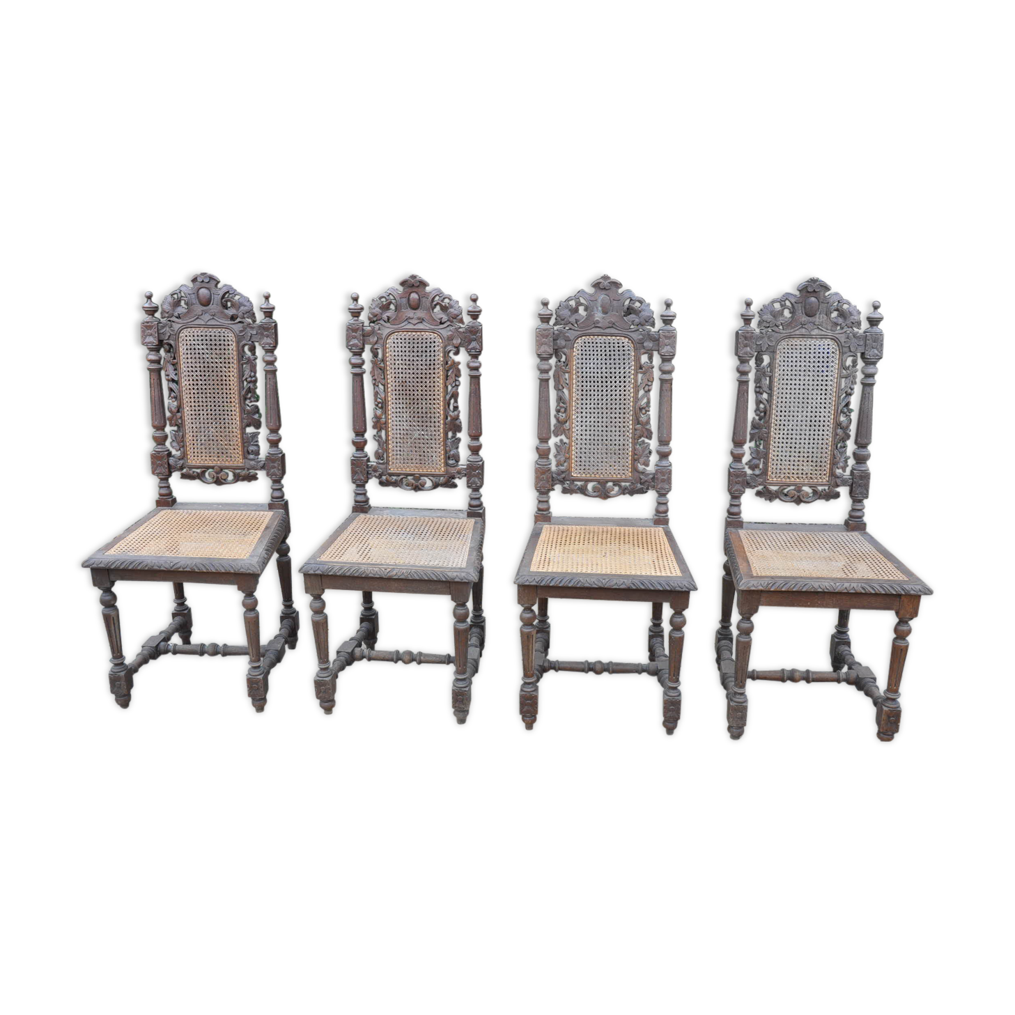 Henri II style chairs