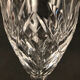 Broc et huit verres à eau, Cristal Saint-louis modèle Chantilly