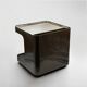 Brown 1970s Space Age Bar Cart Game by Marcello Siard for Longato