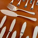 Christofle boréal fish service 26 pieces