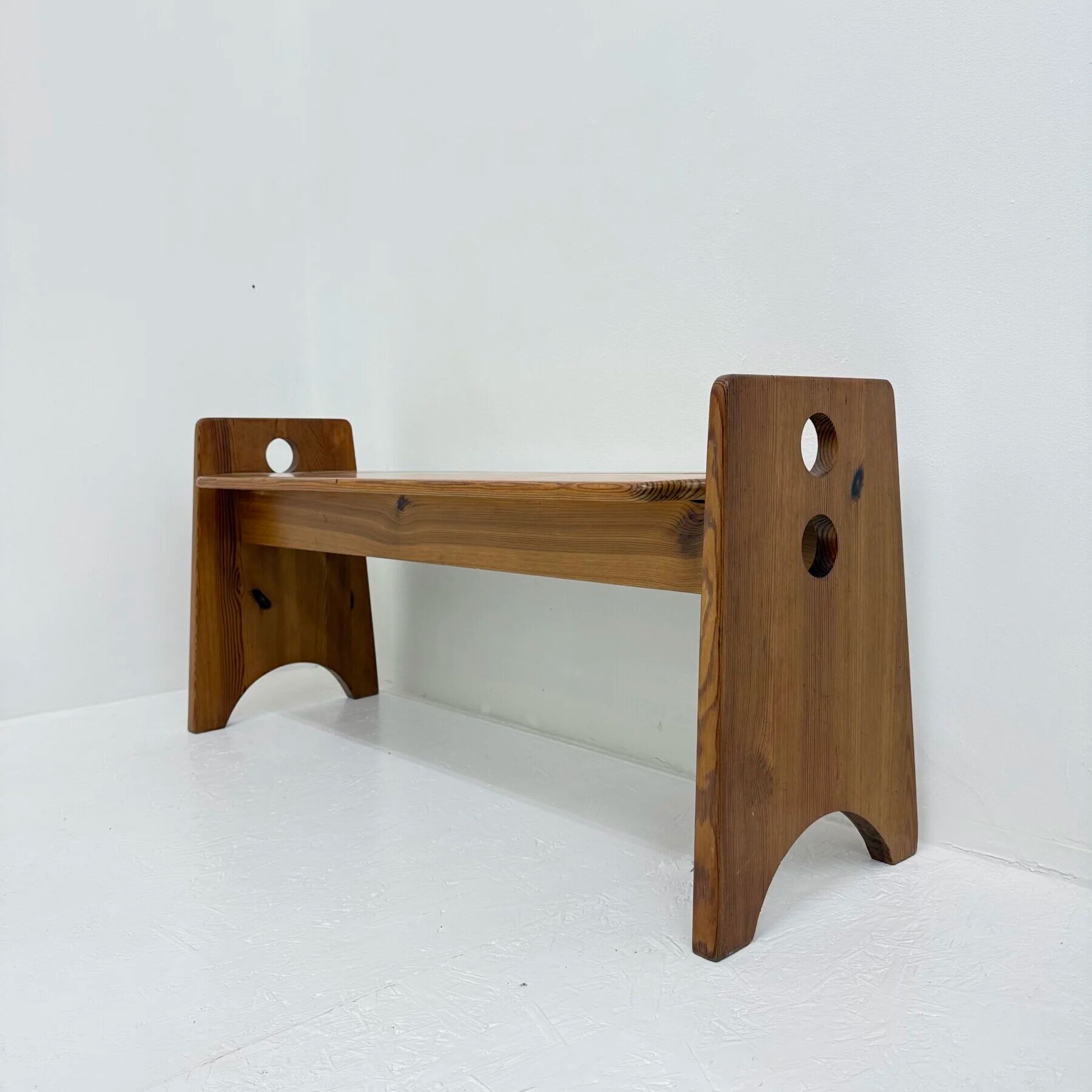 Mid-century modern bench by Gilbert Marklund for Furusnickarn AB, 1960s