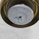 Wall lamp or ceiling lamp made of Valenti brass and frosted glass
