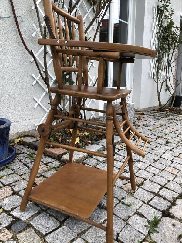 Chaise enfant en bois