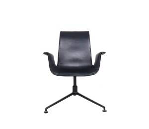 Walter Knoll "The Bucket chair" swivel chair black