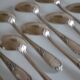 12 silver plated soup spoons Frionnet François